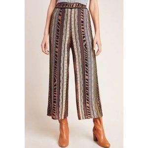Cecilia Prado Knit Mixed-Print Pants Anthropologie